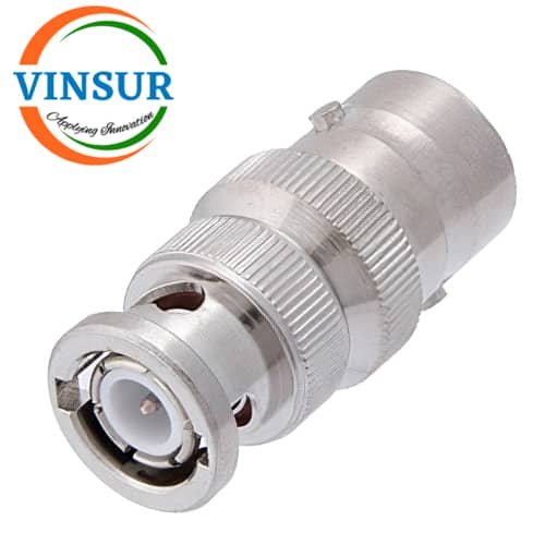 VSW-41Q2103110-AD -- RF ADAPTER - 50 OHMS C-TYPE FEMALE STARIGHT TO BNC MALE STARIGHT ADAPTERS VSW-41Q2103110-AD -- RF ADAPTER - 50 OHMS C-TYPE FEMALE STARIGHT TO BNC MALE STARIGHT ADAPTERS - Image 1
