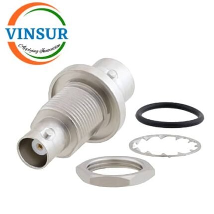 VSW-41Q2103210-AD -- RF ADAPTER - 50 OHMS C-TYPE FEMALE STARIGHT BULKHEAD TO BNC FEMALE STARIGHT ADAPTERS