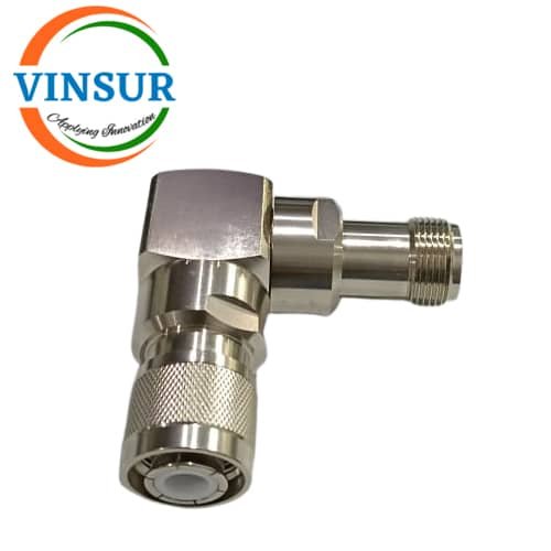 VSW-41R10R22 -- RF ADAPTER - 50 OHM,HN,MALE,TO,HN,FEMALE,RIGHT ANGLE,ADAPTER VSW-41R10R22 -- RF ADAPTER - 50 OHM HN MALE TO HN FEMALE RIGHT ANGLE ADAPTERS - Image 1