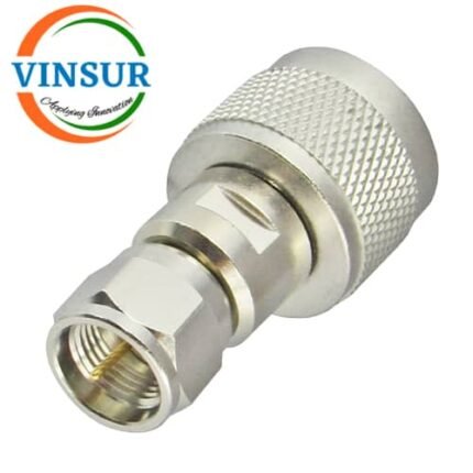 VSW-42B1101110-AD -- RF ADAPTER – 75 OHMS F-TYPE MALE TO N MALE STRAIGHT ADAPTERS