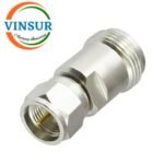VSW-42B1101210-AD -- RF ADAPTER – 75 OHMS F-TYPE MALE TO 75 OHM N FEMALE STRAIGHT ADAPTERS