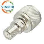 VSW-42B2101110-AD -- RF ADAPTER – 75 OHMS F-TYPE FEMALE TO N MALE STRAIGHT ADAPTERS