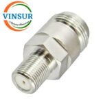 VSW-42B2101210-AD -- RF ADAPTER – 75 OHMS F-TYPE FEMALE TO 75 OHM FEMALE STRAIGHT ADAPTERS