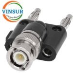VSW-BNC-M-BP-- RF ADAPTER - 50OHMS  BNC MALE TO BANANA PLUG