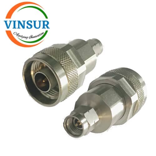 VSW250001-AD -- RF ADAPTER - 50 OHMS, N-TYPE MALE TO 3.5MM MALE STRAIGHT ADAPTER VSW250001-AD -- RF ADAPTER - 50 OHMS N-TYPE MALE TO 3.5MM MALE STRAIGHT ADAPTERS - Image 1
