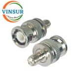 VSW250009-AD -- RF ADAPTER - 50 OHMS BNC MALE TO SMA FEMALE STRAIGHT ADAPTER