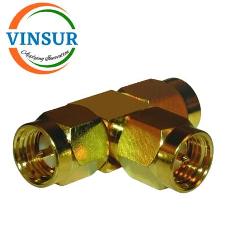 41410413 -- RF ADAPTER - 50 OHMS, SMA T -ADAPTER MALE-MALE-MALE1 41410413 -- RF ADAPTER - 50 OHMS, SMA T -ADAPTER MALE-MALE-MALE - Image 1