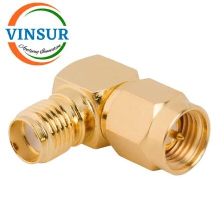 VSW260014-AD -- RF ADAPTER - 50 OHMS, SMA MALE TO SMA FEMALE RIGHT ANGLE ADAPTER