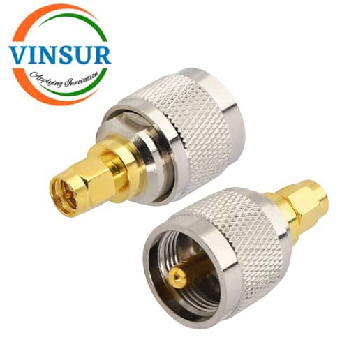 41410C11-- RF ADAPTER - 50 OHMS, SMA MALE TO UHF MALE STRAIGHT ADAPTER 41410C11-- RF ADAPTER - 50 OHMS, SMA MALE TO UHF MALE STRAIGHT ADAPTER - Image 1