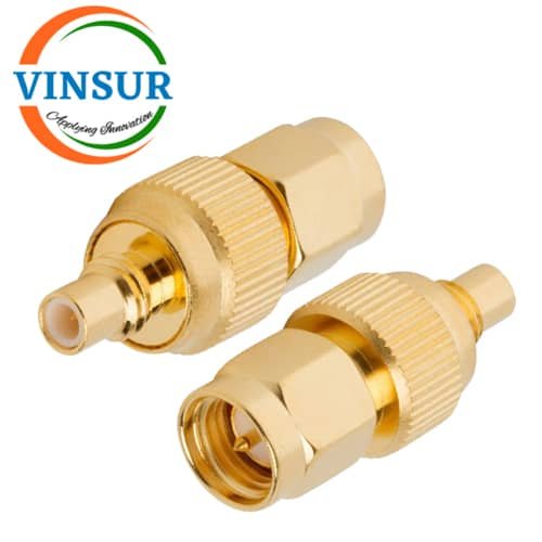 41410O21 -- RF ADAPTERS - 50 OHMS, SMA MALE TO SMC FEMALE STRAIGHT ADAPTER 41410021 -- RF ADAPTERS - 50 OHMS, SMA MALE TO SMC FEMALE STRAIGHT ADAPTER - Image 1
