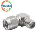 41416422-33-- RF ADAPTER - 50 OHMS, SMA MALE TO SMA FEMALE RIGHT ANGLE  ADAPTER