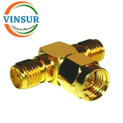 VSW260004-AD -- RF ADAPTER - 50 OHMS, SMA T -ADAPTER FEMALE-MALE-FEMALE