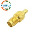 41420521 -- RF ADAPTER - 50 OHMS SMA FEMALE STRAIGHT TO SMB FEMALE STRAIGHT ADAPTER