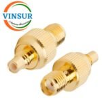 41420021 -- RF ADAPTER - 50 OHMS, SMA FEMALE TO SMC FEMALE STRAIGHT ADAPTER