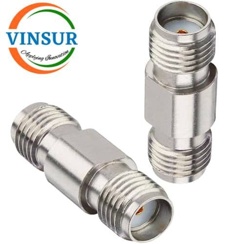 4142642-33 -- RF ADAPTER - 50 OHMS, SMA FEMALE STRAIGHT TO SMA FEMALE STRAIGHT ADAPTER 4142642-33 -- RF ADAPTER - 50 OHMS, SMA FEMALE STRAIGHT TO SMA FEMALE STRAIGHT ADAPTER - Image 1