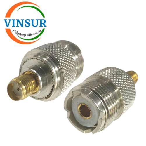 VSW-41420C21 -- RF ADAPTER - 50 OHMS, SMA FEMALE TO UHF FEMALE STRAIGHT ADAPTER VSW-41420C21 -- RF ADAPTER - 50 OHMS, SMA FEMALE TO UHF FEMALE STRAIGHT ADAPTER - Image 1