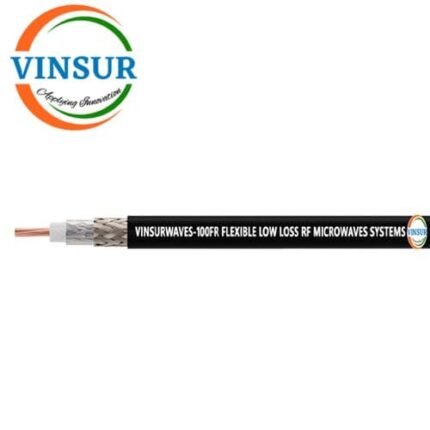 VINSURWAVES -100FR Flexible Low Loss RF Microwaves system coax