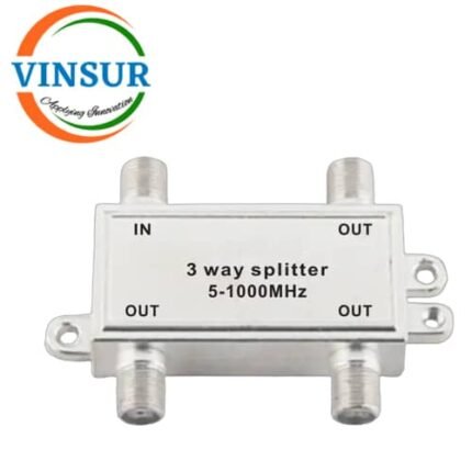 RF Power Splitter or Combiner (1:3 Way 5-1000MHz F Female)