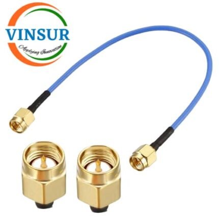 SMA Male Straight to SMA Male Straight For RG405 Cable of Length 62CM