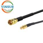 MCX Male Straight to SMB Male Straight for RG174 Cable of Length 1M