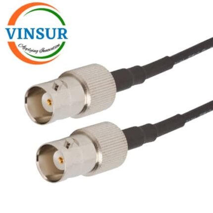 BNC Female Straight to BNC Female Straight for RG174 Cable of Length 1M
