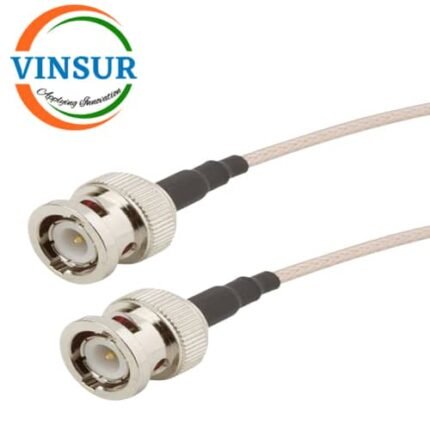 BNC Male Straight to BNC Male Straight for RG316 Cable of Length 1M
