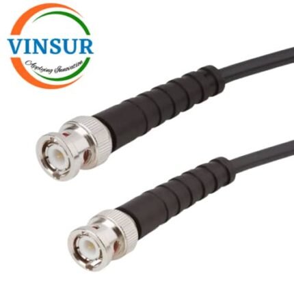BNC Male Straight to BNC Male Straight for RG58 Cable of Length 1M