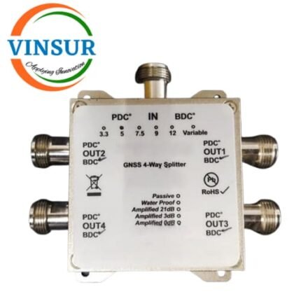 GNSS Signal Splitter (1-4 Ports N Female)