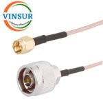 N-type Male Straight to SMA Male Straight for RG-316 Cable Assembly  Length of 1M