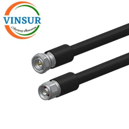 4.3-10 Male Straight to N Male Straight for 1/2" Super Flex Cable of Length 2M