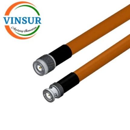 BNC Male Straight to TNC Male Straight for RG225 Cable of Length 6" Inch