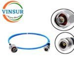 N Male Straight to N Female Straight for RG-405 Cable of Length 1M