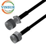 N Male Straight to N Male Staright 4H for VSW240-FR Cable of Length 0.2M