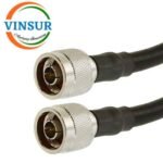 N Male Straight to N Male Straight for RG214 Cable of Length 3M