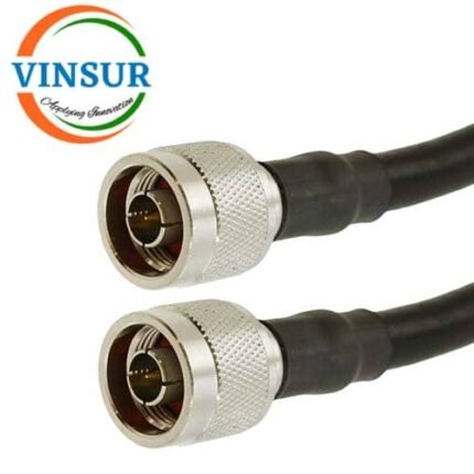 N Male Straight to N Male Straight for RG214 Cable of Length 3M