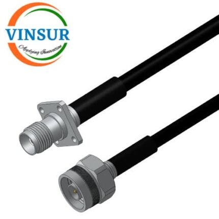 N Male Straight to TNC  Female Straight 4H for VSW240-FR Cable of Length 400MM