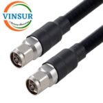 N Male Straight to N Male Straight for 1/2" Super Flex Cable of Length 2M