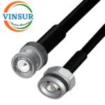 BNC Male Straight to BNC Male Straight for LMR240 Cable of Length 2M