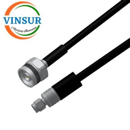 N Male Straight to SMA Male Straight for LMR240-UF Cable of Length 0.5M