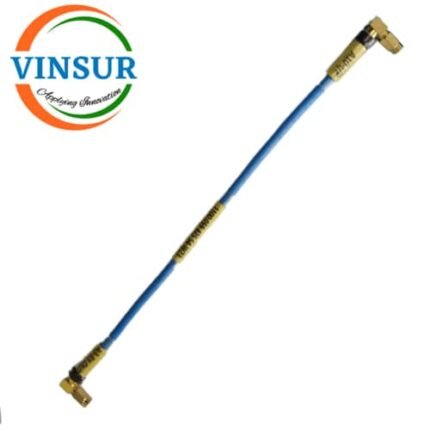 SMA Male Right Angle to SMA Male Right Angle for RG402 Cable of Length 32cm