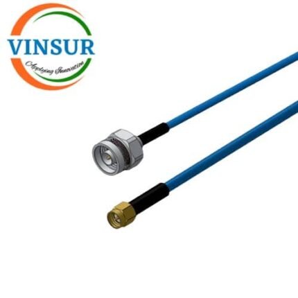N Male Straight to SMA Male Straight for RG402 Cable of Length 2M