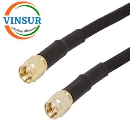 SMA Male Straight to SMA Male Straight for RG-58 Cable of Length 6" Inch