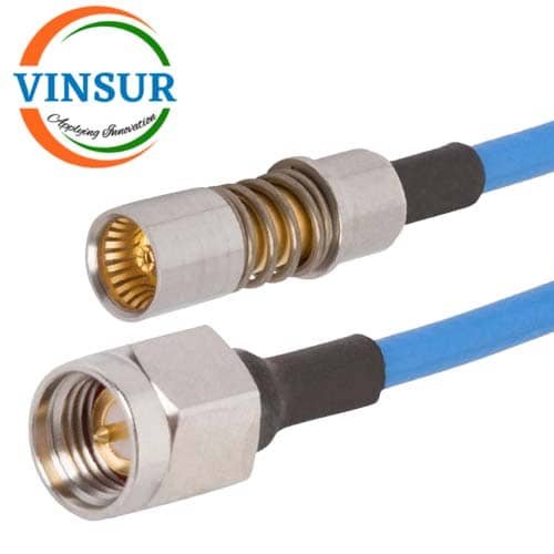 SMA Male Straight to BMA Female staright for RG402 Cable Assembly length of 304.8 mm (12 in) SMA Male Straight to BMA Female staright for RG402 Cable of Length 12" Inch - Image 1