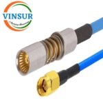 SMA Male Straight to BMA Female Staright for RG402 Cable of Length 60cm