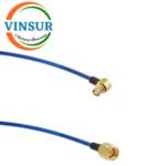 SMA Male Straight to SMP Female Right Angle for RG405 Cable of Length 6" Inch