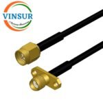 SMA Male Straight to SMA Female Straight 2H for LMR100 Cable of Length 70mm