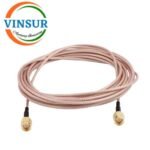 SMA Male Straight to SMA Male Straigh RG 316 Double Shielded Cable of Length 15M