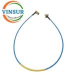 SMA Male Right Angle to SMA Female Straight 4h For RG405 Cable of Length 450MM
