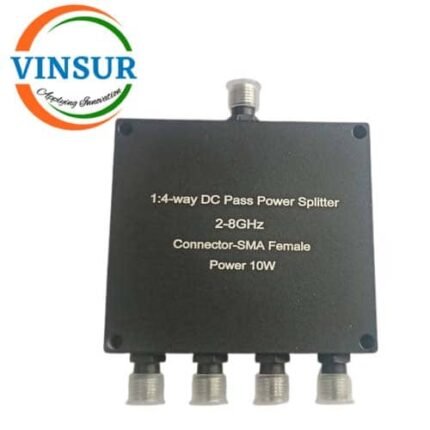 RF Power Splitter(1-4 Way DC Pass Power Splitter 2-8GHz SMA Female 10W)