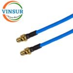 SMA  Female Bulkhead Straight to SMA Female Bulkhead Straight for RG402 Cable of Length 1M